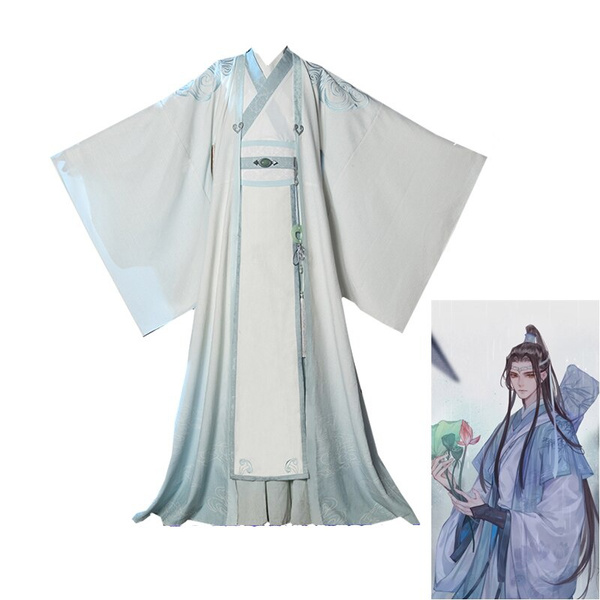 Lan Wangji Cosplay Costumes Mo Dao Zu Shi LanZhan Ancient Costume ...