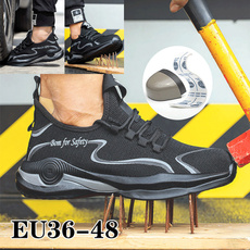Steel, safetyshoe, Plus Size, sports shoes for men