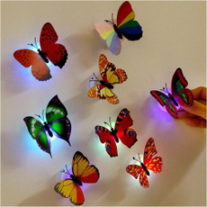 butterfly, decoration, lights, Night Light