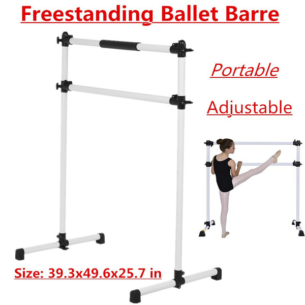 Adjustable Stretching Bars, Freestanding Portable Barre For Home Dancing  Fitness