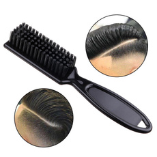 vintageoilbrush, salonhairsweep, scissorscleaningbrush, solidwoodnyloncombbrush