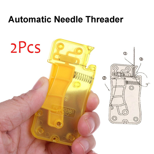 Automatic Needle Threader Hand Sewing Needle Threader Stitch Insertion  Sewing Tool Accessory