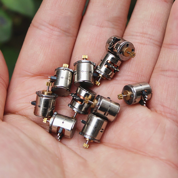 10PCS/Set 8mm Stepper Motor Micro Two-phase Four-wire Stepper Motor ...