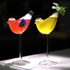 glasscup, birdgoblet, Cocktail, partydecorationsfavor