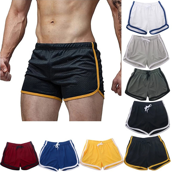 Men's Sports Running Athletic Shorts Training Fitness Quick Dry Gym Short  Pants 