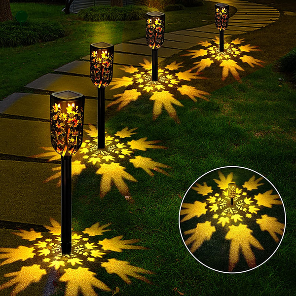 Solar Lights Outdoor Garden, 1/2/3Pcs LED Garden Lights, Outdoor Lights