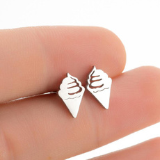 Steel, Summer, stainless steel earrings, Jewelry