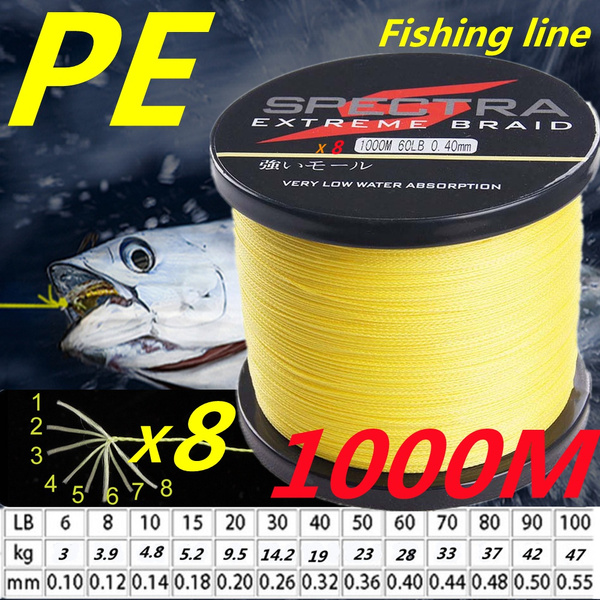 New Japan Super 300M/500M/1000M PE braided line deep sea fishing