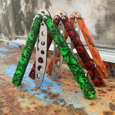 butterfly, Steel, balisongtrainer, dulllknife