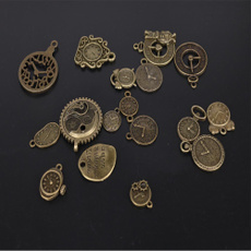 clockscharm, clockpendant, Jewelry, Clock