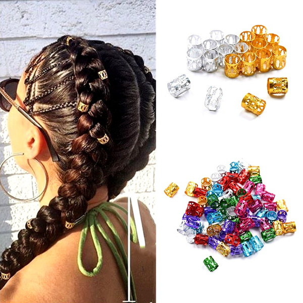 200PCS Hair Jewelry for Braids Accessories, Hair Beads for Braids, Gold  Hair Accessories