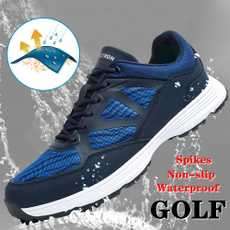 non-slip, spikedshoe, Golf, Waterproof