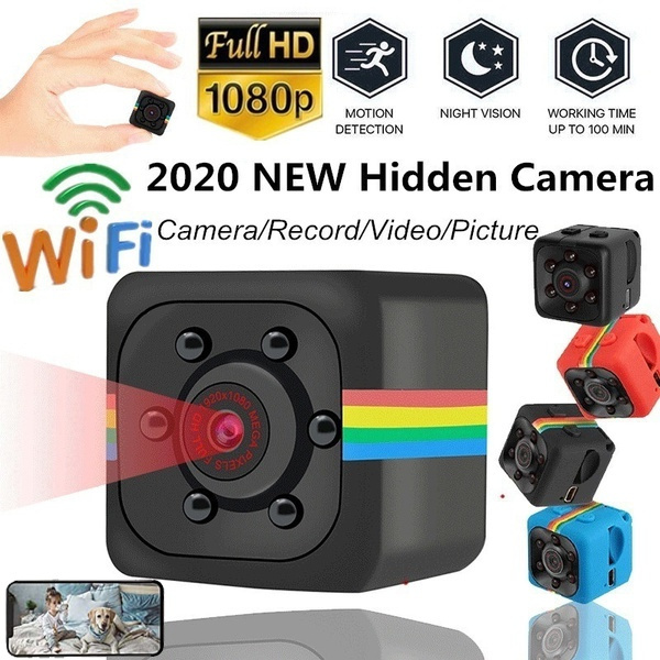 Mini Camera WiFi Small Wireless Video Camera Full HD 1080P Night Vision  Motion Sensor Video Detection Security Nanny Surveillance Cam