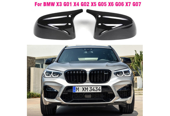 Carbon Fiber ABS Rearview Mirror Covers For BMW X3 G01 X4