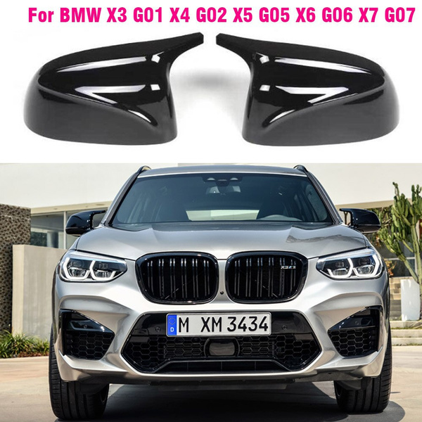 Carbon Fiber ABS Rearview Mirror Covers For BMW X3 G01 X4 G02 X5