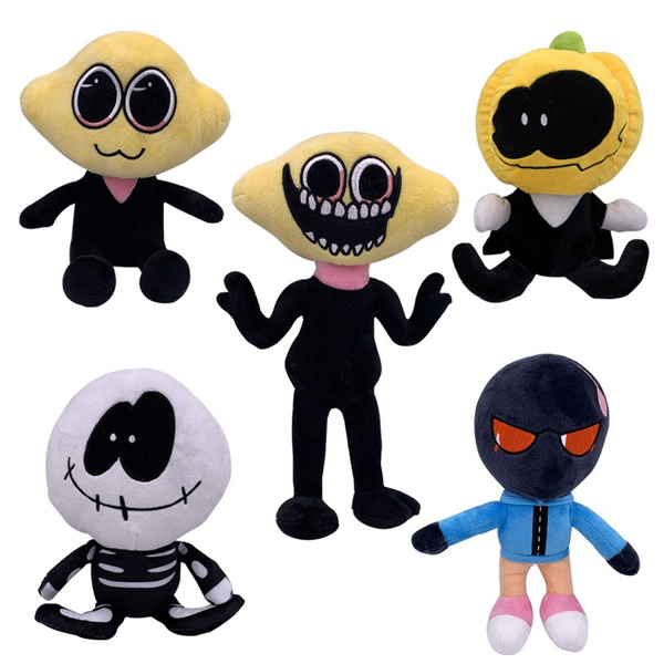 Friday Night Funkin Plush Toys Soft Spooky Month Skid Pump Boyfriend Whitty Lemon Demon Monster Pillow Halloween Gifts Wish