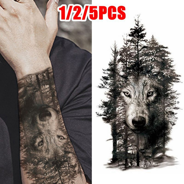 Mountain Wolf - INKOTATTOO