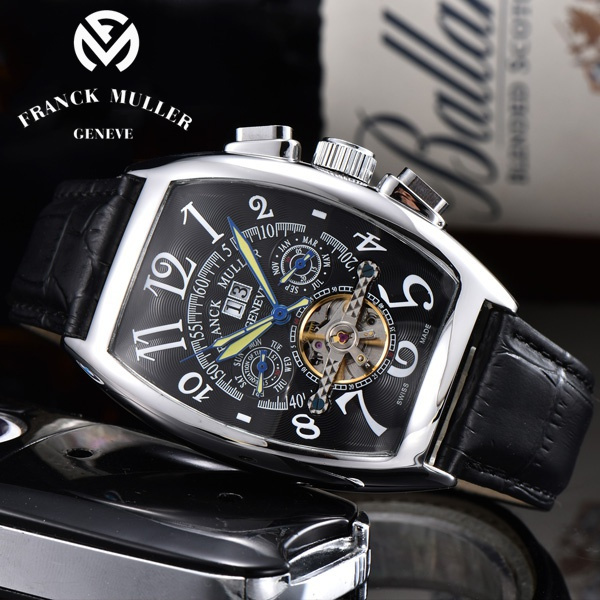 FRANCK MULLER Wrist Watch Yacht Flywheel Belt Watch Men s Luxury Mechanical Watch