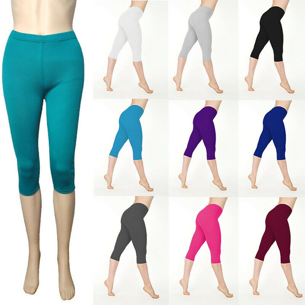 Butt Lifting Cropped Skinny Leggings Mature High Waist - Temu United Arab  Emirates