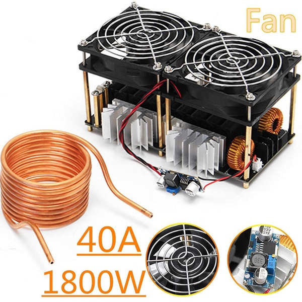 1800W ZVS 1800W Induction Heating Module ZVS Low Voltage 12V-48V ...