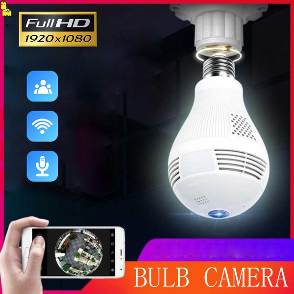 1080P Wireless WiFi IP Camera Bulb HD Home Wireless Surveillance