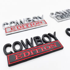 Car Sticker, Emblem, Cowboy, Cars