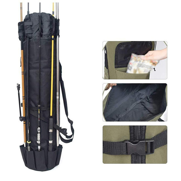 Multifunctional Fishing Rod Storage Bag Fishing Tackle Bag