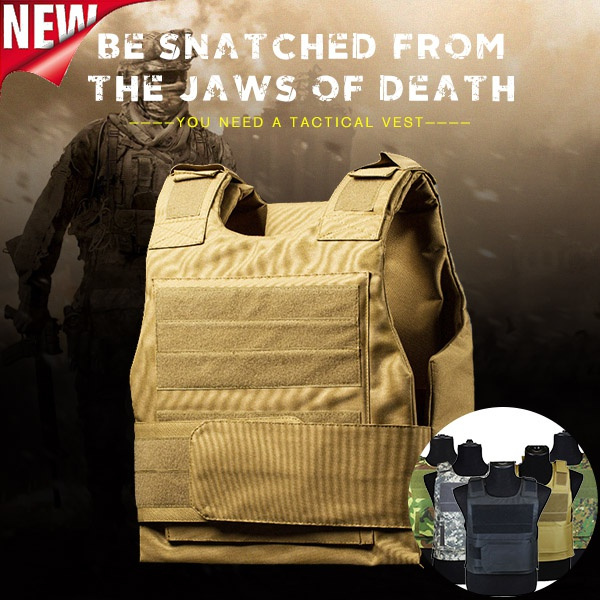 Black Hawk Tactical Vest Outdoor Protective Equipment Field Hard