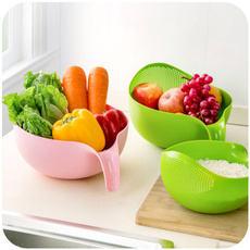 vegetablebasket, riceware, Kitchen & Dining, drainbasket