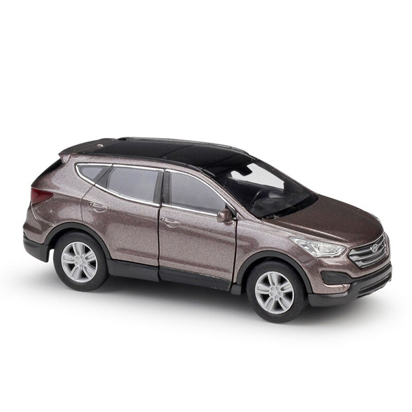 Welly 1:36 Hyundai Santafe SUV Car Model Metal Diecast Pull Back Car ...