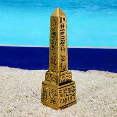 Mini, Garden, Egyptian, obelisk