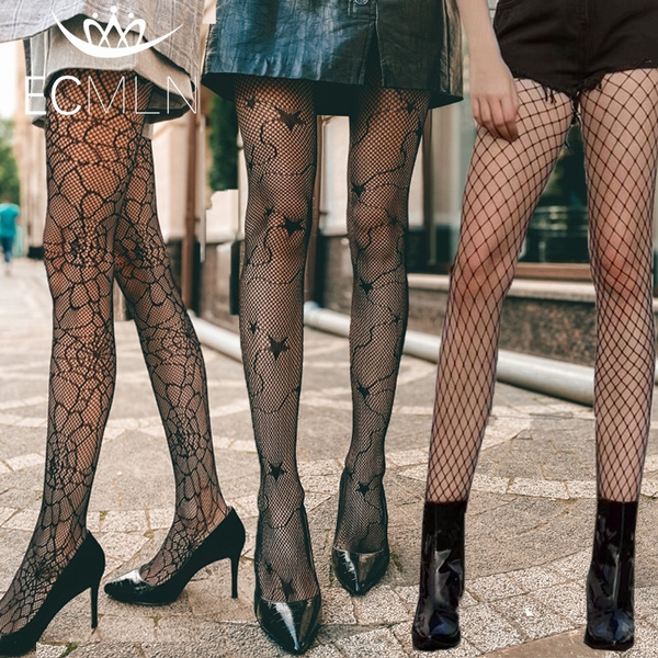 8 Styles Fashion Fishnet Tights Stockings Women Black Leopard