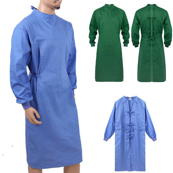 Unisex Surgical Gown Medical Isolation Protective Lab Gowns For Doctors