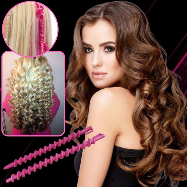 Curling rod 2024 for long hair