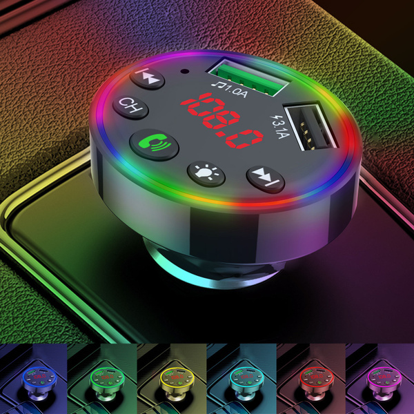 Bluetooth Car FM Transmitter MP3 Player for Automotive Vehicles and