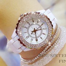Fashion, ladieswrist, DIAMOND, watchesceramic