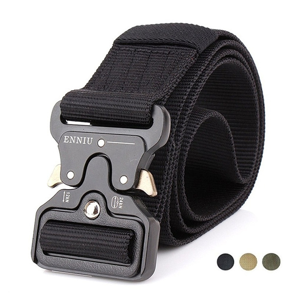 Heavy duty outlet webbing belt