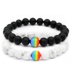 rainbow, Jewelry, gay, Beaded Bracelets