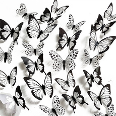 butterfly, PVC wall stickers, Decor, Home & Office