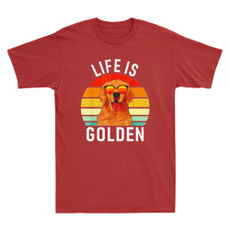 Mens T Shirt, Gifts, golden, Pets