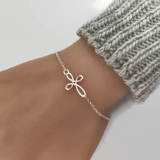 Sterling, Silver Bracelet, Infinity, Jewelry