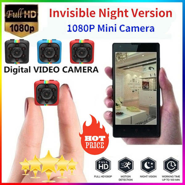 [2022 Version]SQ11 Spy Camera Wireless Hidden WiFi Mini Camera HD 1080P