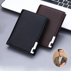leather wallet, shortwallet, giftformen, businesspurse