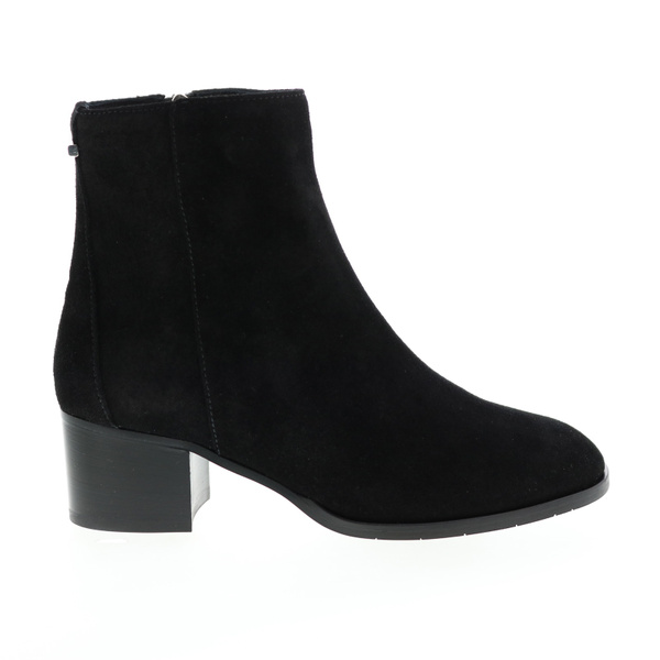 Aquatalia Noelia Suede 34L3577 BLK Womens Black Suede Ankle