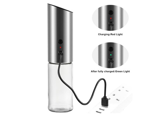 Most Popular Kitchen Gadgets]USB Rechargeable Electric Salt and Pepper  Grinder