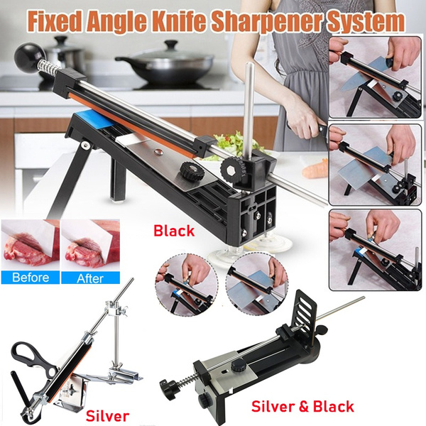 Fixed Angle Knife Sharpener, Fixed Angle Sharpening
