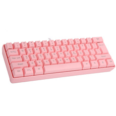 pink, gamerkeyboard, wiredkeyboard, usb