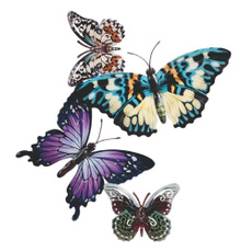 metalbutterflie, insectdecor, Decor, butterfly
