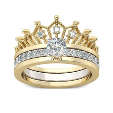 18k gold, wedding ring, Jewelry, ladiesring
