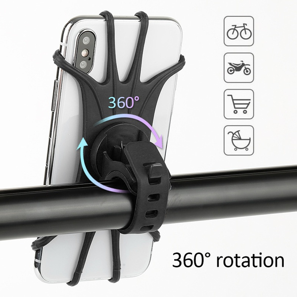 Mobile clip discount holder for bike